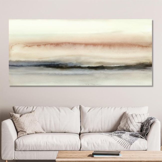 Canvas print Red horizon