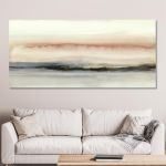 Canvas print Red horizon