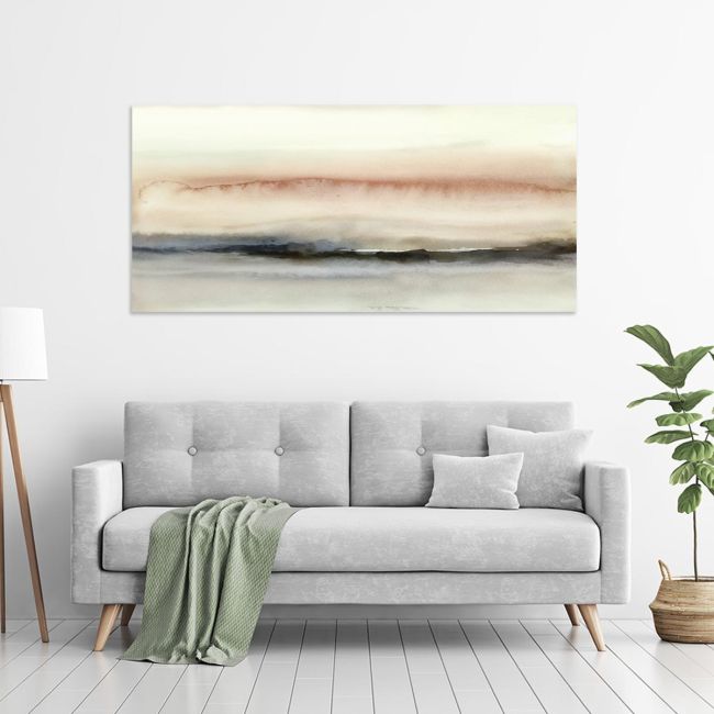 Canvas print Red horizon