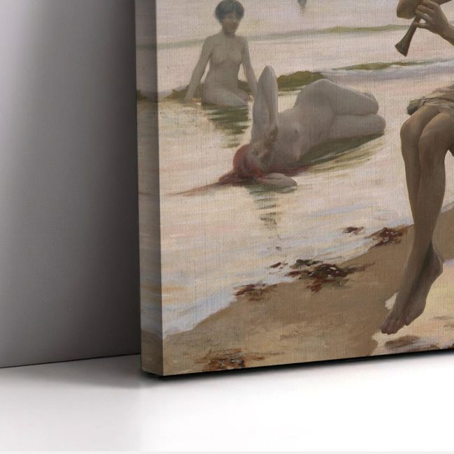 Canvas print Pastoral, Rupert Bunny, reproduction