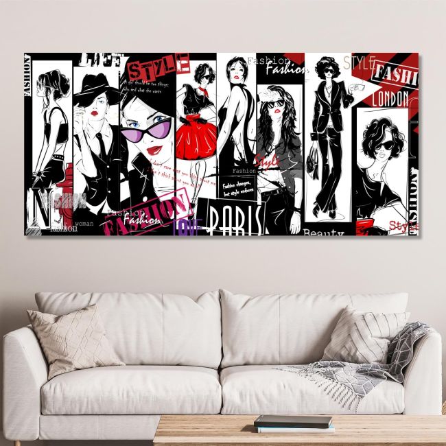 Canvas print Style fashion