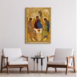 Πίνακας ζωγραφικής κάθετος, Αγία Τριάδα, Andrei Rublev