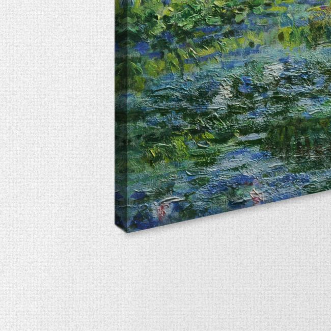 Πίνακας ζωγραφικής Water lilies and Japanese bridge, Monet
