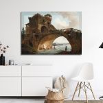 Canvas print The Ponte Salario, Robert H.