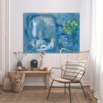 Πίνακας ζωγραφικής Daphnis and Chloe, reart (original Chagall M)