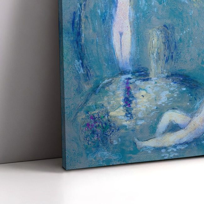 Πίνακας ζωγραφικής Daphnis and Chloe, reart (original Chagall M)