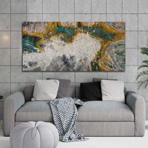 Canvas print Abstract selection LVI, panoramic