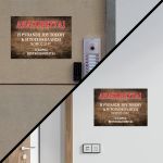 Plexiglass Pool Rules Sign art 2