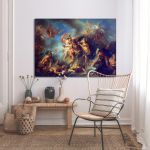 Canvas print Achille's wrath, Coypel C. A.