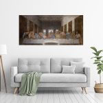 Canvas print The last supper, Leonardo da Vinci