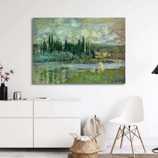 Πίνακας ζωγραφικής View of Vétheuil, Monet C.