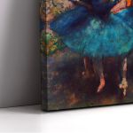 Canvas print Dancers in blue, Edgar Degas, reproduction