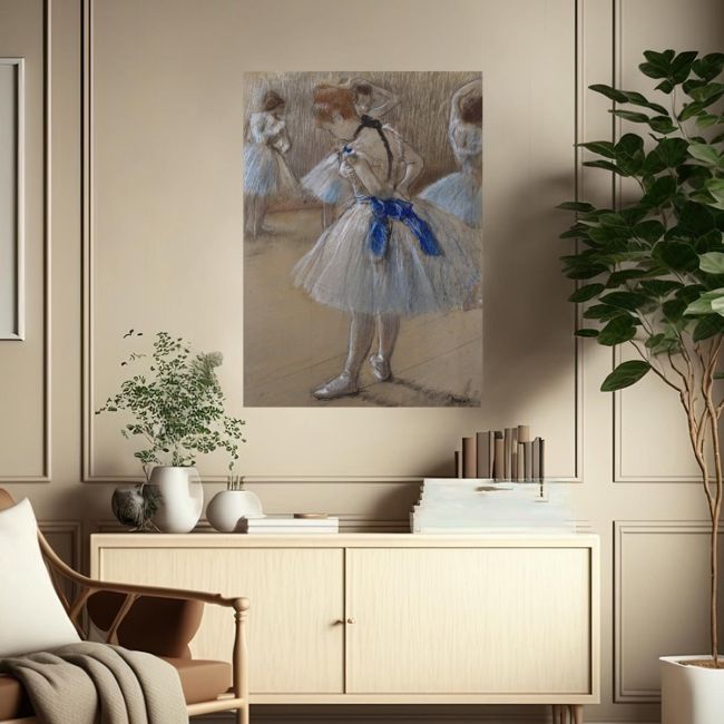 Πίνακας ζωγραφικής Dancer in a ballet, Degas Edgar