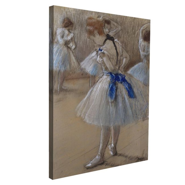 Canvas print Dancer in a ballet, Degas Edgar, reproduction