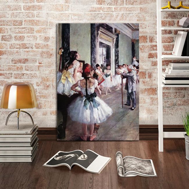 Πίνακας ζωγραφικής The dance class, Degas Edgar