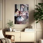 Πίνακας ζωγραφικής The dance class, Degas Edgar