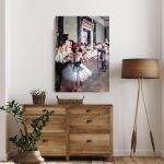 Canvas print The dance class, Degas Edgar