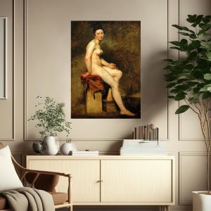 Πίνακας ζωγραφικής Mademoiselle Rose, Delacroix Eugene 2