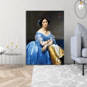 Πίνακας ζωγραφικής Princesse Albert de Broglie, Ingres Jean August