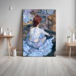 Canvas print La toilette, Henri de Toulouse Lautrec