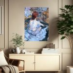 Canvas print La toilette, Henri de Toulouse Lautrec
