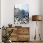 Canvas print Boulevard des Capucines, Monet Claude