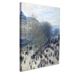 Canvas print Boulevard des Capucines, Monet Claude