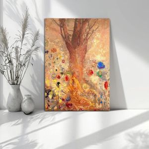 Πίνακας ζωγραφικής Buddha in his youth, Redon Odilon