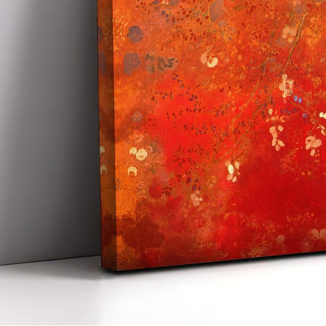 Canvas print Flowers, Redon Odilon