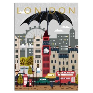 Travel destination, London, poster 2