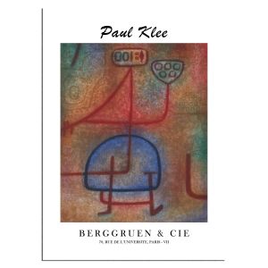 Αφίσα Έκθεσης Klee Paul, La belle jardinière, αφίσα, κάδρο 2
