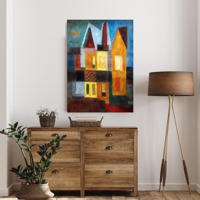 Canvas print Homage to Paul Klee