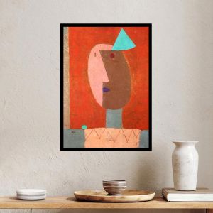 Clown, Klee Paul, αφίσα, κάδρο