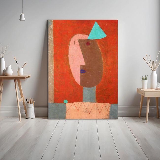 Canvas print Clown, Klee P.