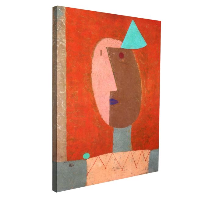 Canvas print Clown, Klee P.