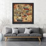 Canvas print (From the Song of Songs) Version II, Klee Paul
