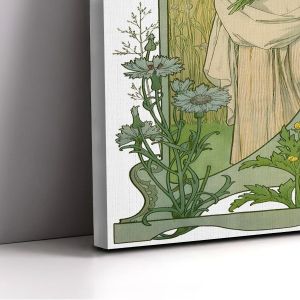 Πίνακας ζωγραφικής Fleurs des champs I Sonrel Elisabeth αντίγραφο σε καμβά Όψη 1 2