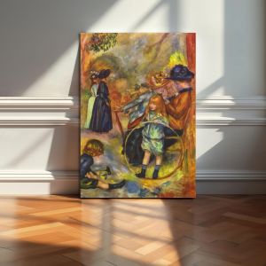 Πίνακας ζωγραφικής In the garden of Luxembourg, Renoir Pierre-Augus