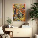 Canvas print In the garden of Luxembourg, Renoir Pierre-Augus