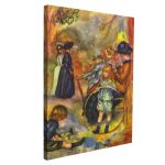 Canvas print In the garden of Luxembourg, Renoir Pierre-Augus