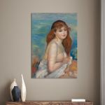 Πίνακας ζωγραφικής After the bath, Renoir Pierre-Augus