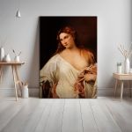 Canvas print Flora portrait, Tiziano Vecelli