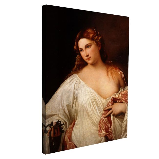 Πίνακας ζωγραφικής Flora portrait, Tiziano Vecelli