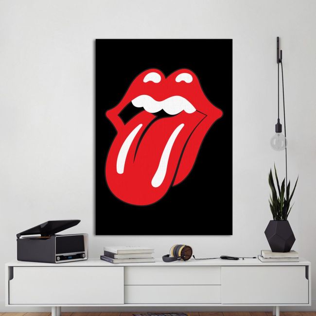 Πίνακας σε καμβά Rolling Stones