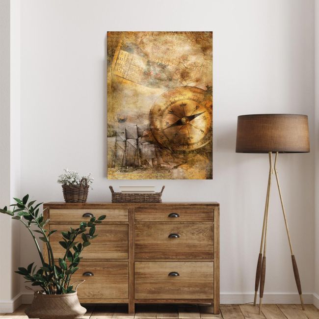 Canvas print Island of treasures