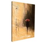 Canvas print Under the umbrella
