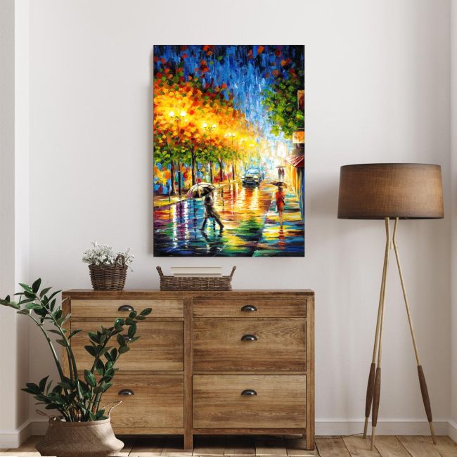 Canvas print City reflections