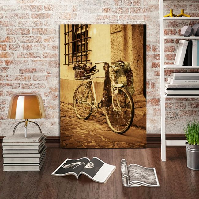 Canvas print Vintage bicycle