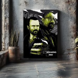Πίνακας σε καμβά Breaking bad