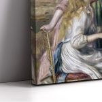 Canvas print Young girls at the piano, Renoir
